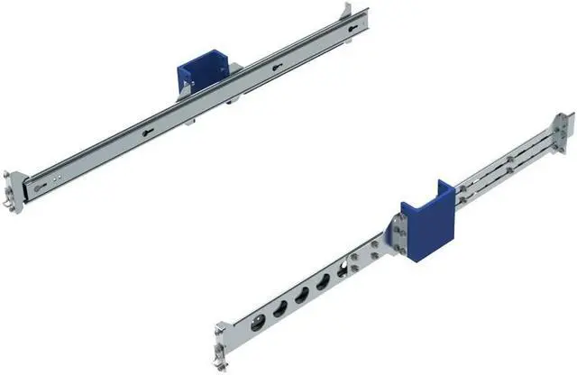 Alt view image 2 of 7 - RackSolutions 2U Raven 130-A Dry Slide Rail for HP Servers, 2Post and 4Post Ready, Adjustable Depth