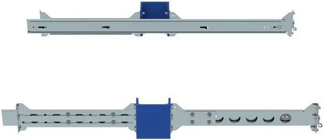 Alt view image 4 of 7 - RackSolutions 2U Raven 130-A Dry Slide Rail for HP Servers, 2Post and 4Post Ready, Adjustable Depth