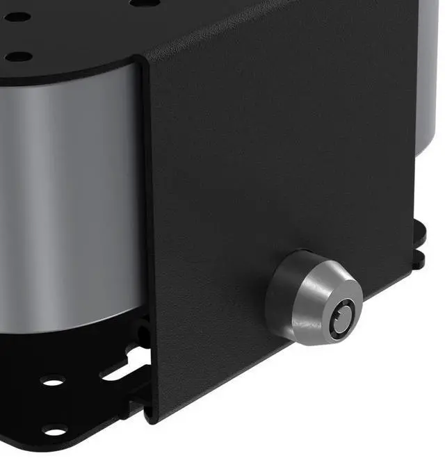 Alt view image 6 of 7 - RackSolutions 105-D Wall Mount for Apple Mac Mini (M4, 2024), Secure Locking Enclosure with Dual VESA Mounting, 75mm & 100mm Compatible
