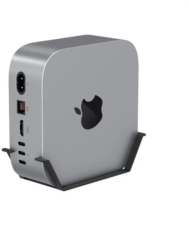 Main image of RackSolutions 1U Mac Mini Vertical Bracket for Apple Mac Mini (M4, 2024), Compatible with RackSolutions' Modular Shelves, Secure High-Density Mounting