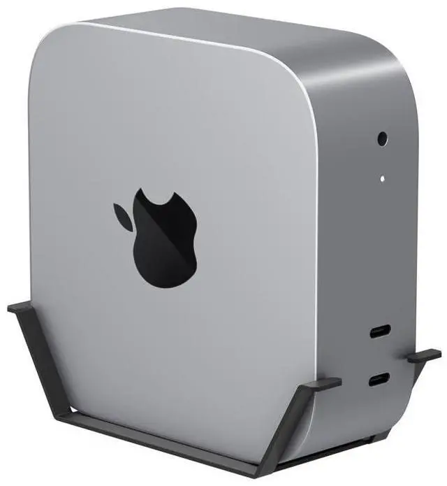 Alt view image 6 of 7 - RackSolutions 1U Mac Mini Vertical Bracket for Apple Mac Mini (M4, 2024), Compatible with RackSolutions' Modular Shelves, Secure High-Density Mounting