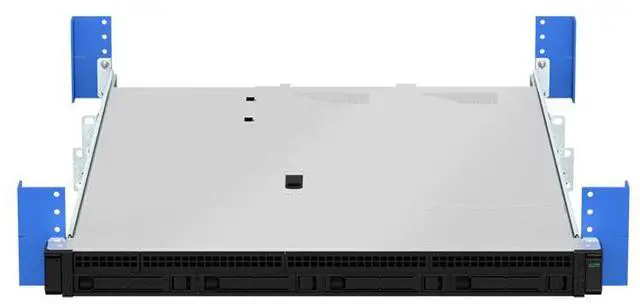 Alt view image 3 of 7 - RackSolutions 1U Raven 185-A Dry Slide Rail for Proliant Gen11 Servers, Fits 2 Post and 4 Post Racks, Supports Square, Round, Threaded Holes