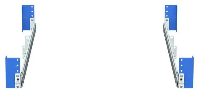 Alt view image 4 of 7 - RackSolutions 1U Raven 185-A Dry Slide Rail for Proliant Gen11 Servers, Fits 2 Post and 4 Post Racks, Supports Square, Round, Threaded Holes