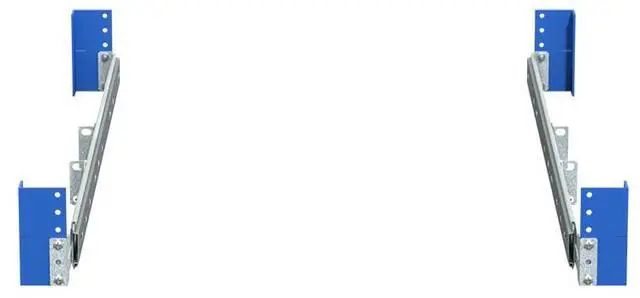 Alt view image 6 of 7 - RackSolutions 1U Raven 185-A Dry Slide Rail for Proliant Gen11 Servers, Fits 2 Post and 4 Post Racks, Supports Square, Round, Threaded Holes