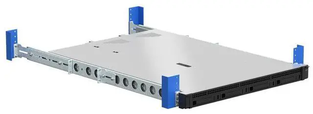 Alt view image 7 of 7 - RackSolutions 1U Raven 185-A Dry Slide Rail for Proliant Gen11 Servers, Fits 2 Post and 4 Post Racks, Supports Square, Round, Threaded Holes