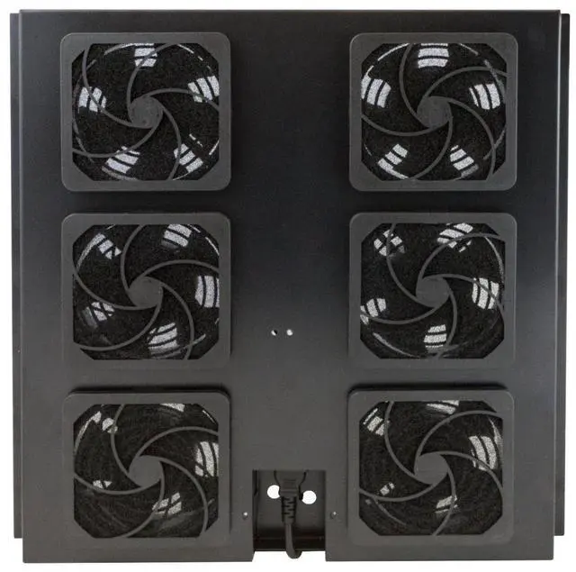Alt view image 2 of 2 - RackSolutions Fan Tray for RACK-151 Server Cabinet, 6 Axial Fans, 450 CFM Total