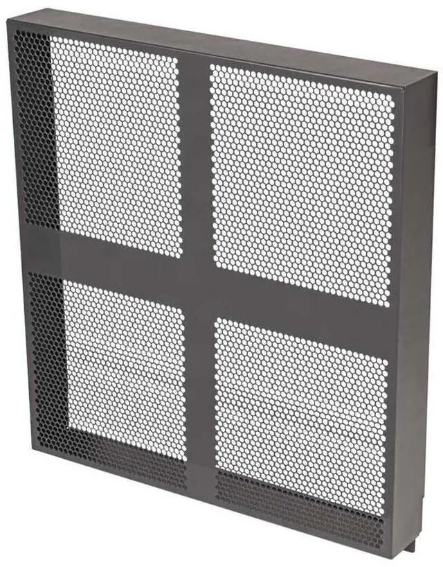Main image of RackSolutions 12U Front Cover for Open Frame Wall Mount Rack, Equipment Protection and Tamper Reduction
