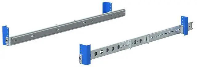 Alt view image 2 of 7 - RackSolutions 1U Raven 195-A Rail for HPE ProLiant Gen11/Gen12 Servers, Fits 2-Post & 4-Post Racks, Supports Square, Round, Threaded Holes