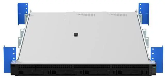 Alt view image 3 of 7 - RackSolutions 1U Raven 195-A Rail for HPE ProLiant Gen11/Gen12 Servers, Fits 2-Post & 4-Post Racks, Supports Square, Round, Threaded Holes