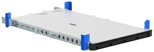 Alt view image 5 of 7 - RackSolutions 1U Raven 195-A Rail for HPE ProLiant Gen11/Gen12 Servers, Fits 2-Post & 4-Post Racks, Supports Square, Round, Threaded Holes