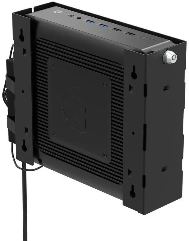Alt view image 2 of 7 - Rack Solutions Wall Mount for Thin Client, LCD Monitor