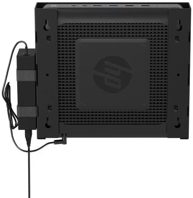 Alt view image 3 of 7 - RackSolutions 120-A Fixed Wall Mount for HP Thin Client PCs - Compatible with t610, t620, t730, and t620 PLUS - VESA 75mm & 100mm - Includes Mounting Hardware