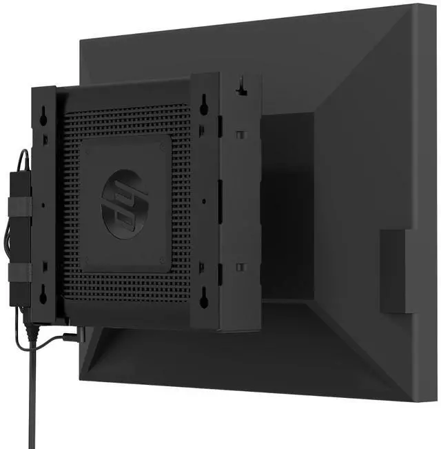 Alt view image 7 of 7 - RackSolutions 120-A Fixed Wall Mount for HP Thin Client PCs - Compatible with t610, t620, t730, and t620 PLUS - VESA 75mm & 100mm - Includes Mounting Hardware