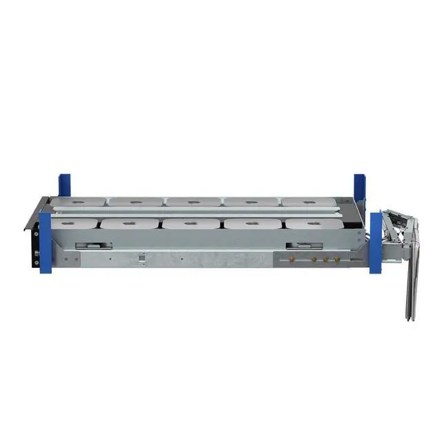 Alt view image 7 of 7 - RackSolutions 2U HyperShelf for 10 Mac Mini M4 and M4 Pro (2024), Integrated Airflow, Cable Management, Extends for In-Rack Serviceability - OEM