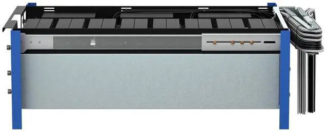 Alt view image 5 of 7 - RackSolutions 5U HyperShelf for 16 Dell Optiplex Micro - High-Efficiency Rack Shelf for Server Clusters, Includes Cable Management