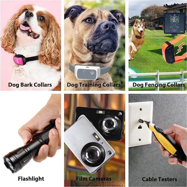 Alt view image 6 of 6 - PKCELL 4LR44 6V Battery 20-Pack Dog Collar Batteries (PX28A 476A A544 K28A L1325 Battery)