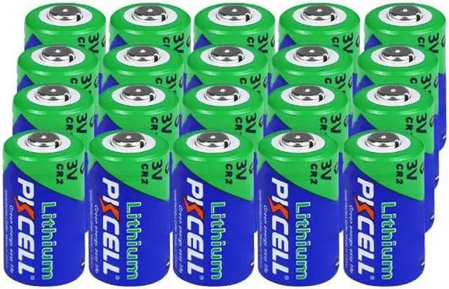 Main image of PKCELL20Pack CR2 3V Lithium Battery, CR2 Batteries for Golf Rangefinder, Flashlight, Photo Cameras, Alarm Systems (Non-Rechargeable)