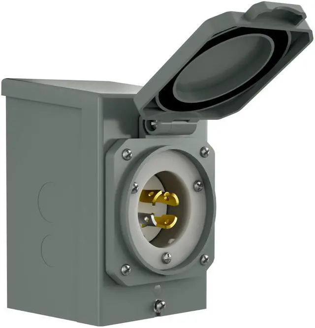 Main image of Nature's Generator 125V/250V 30A Power Inlet Box L14-30P