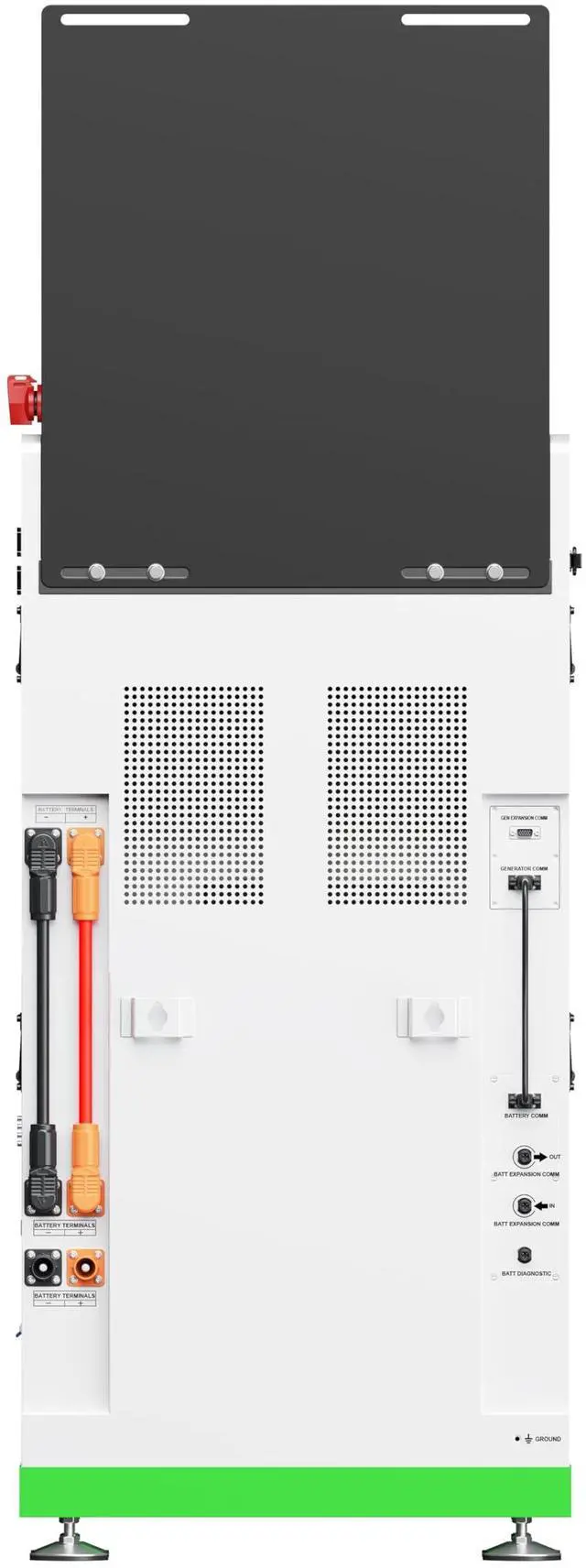 Alt view image 4 of 5 - Nature's Generator Lithium 10K Solar Generator for Home with Plug&Play Design