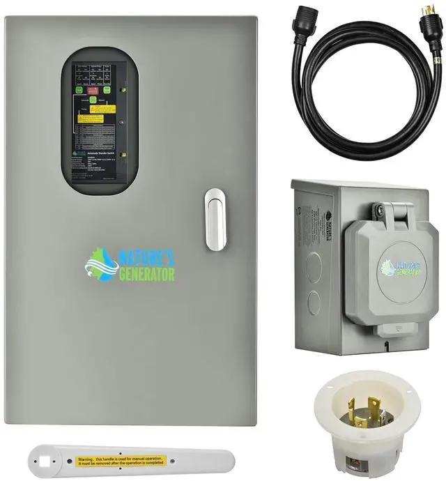 Main image of Nature's Generator Automatic Transfer Switch 120/240V 30A  Power Transfer Kit