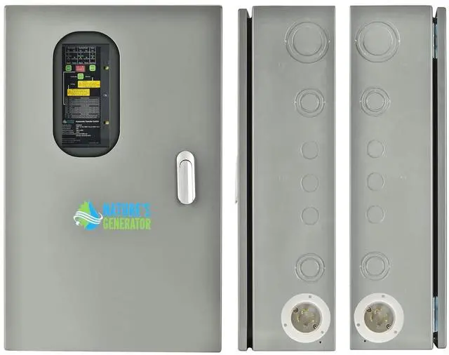 Alt view image 5 of 5 - Nature's Generator Automatic Transfer Switch 120/240V 30A  Power Transfer Kit