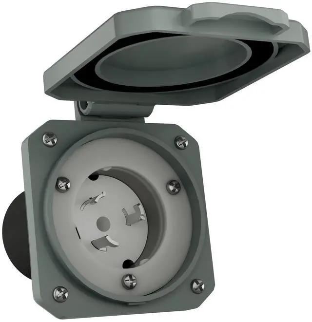 Alt view image 2 of 7 - Nature's Generator 125V/250V 50A Power Inlet Box CS6375