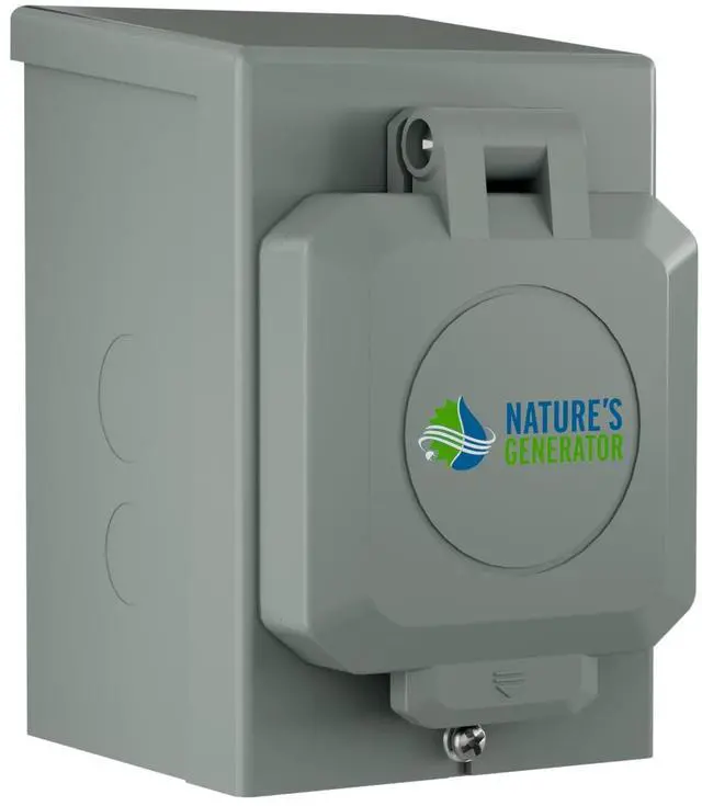 Alt view image 5 of 7 - Nature's Generator 125V/250V 50A Power Inlet Box CS6375