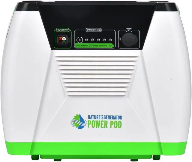 Alt view image 2 of 7 - NATURES GENERATOR 1800W Solar & Wind Generator Power Pod