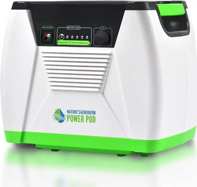 Alt view image 4 of 7 - NATURES GENERATOR 1800W Solar & Wind Generator Power Pod