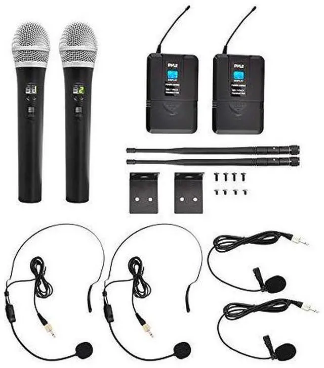 Alt view image 10 of 12 - 4CH UHF MIC SYSTEM  / Wireless Microphone System PDWM4350U