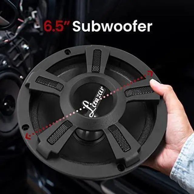 Alt view image 13 of 18 - LANZAR OPTI6MI 6.5" 500W Car Mid bass Mid Range Speaker Audio Stereo