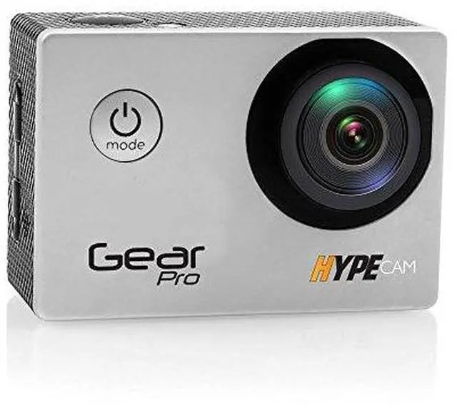 Alt view image 2 of 5 - Gear Pro Sports Action 4K Hype Cam - Ultra HD Wi-Fi Action Camera, Silver (GDV485SL)