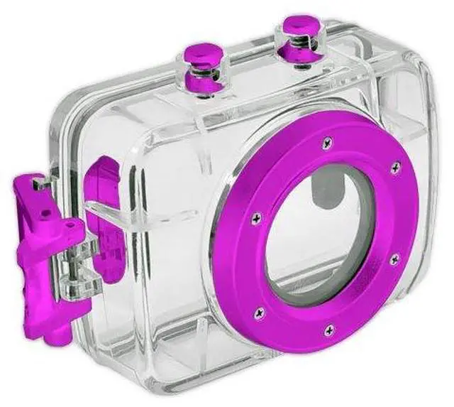 Alt view image 19 of 19 - High-Definition Sports Action Camera w/ 720p Wide-Angle Camcorder, 5.0 MP Camera, 2" Touch Screen, Micro SD Card Slot, Waterproof Case & Mounting Gear for Biking