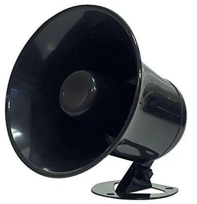 Alt view image 14 of 14 - Pyramid - All Weather 5'' PA Mono Extension Horn Speaker