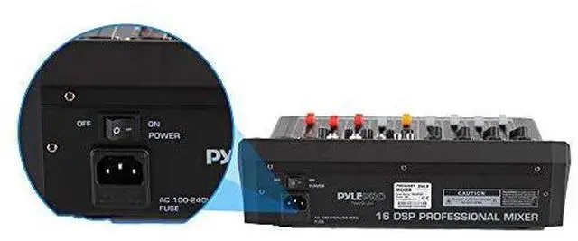 Alt view image 19 of 20 - 4channel bluetooth studio audio mixer  dj sound controller interface with usb drive for pc recording input, xlr microphone jack, 48v power, input/output for professional and beginners  pmxu46bt