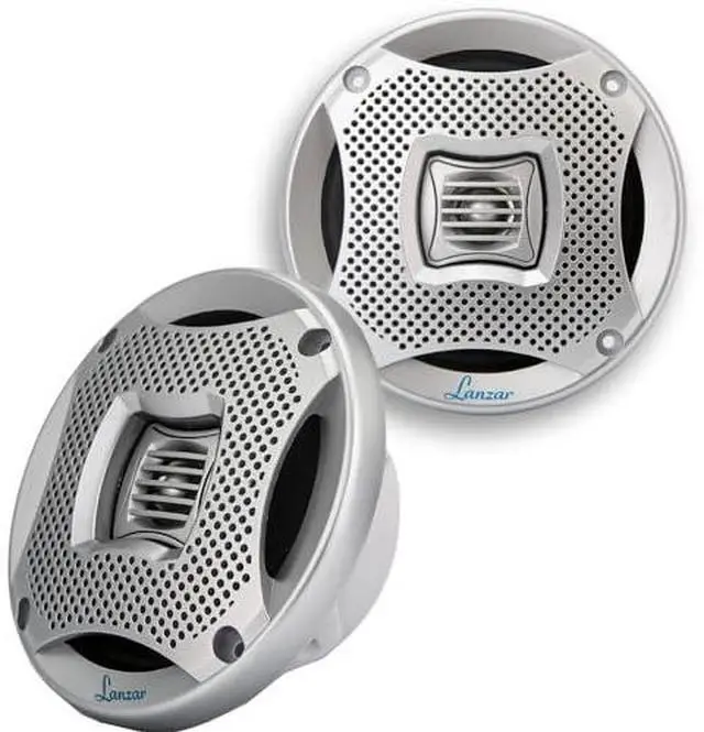 Alt view image 3 of 9 - LANZAR AQ6CXS Lanzar Marine 6.5â€ 2-Way Speakers (Silver)