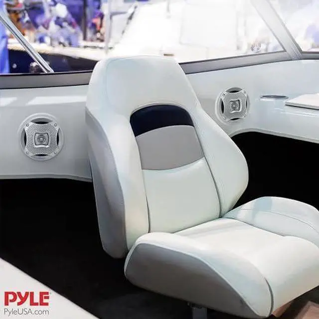 Alt view image 12 of 12 - Lanzar AQ5CXS 400W 5.25" 2-Way Marine Speakers