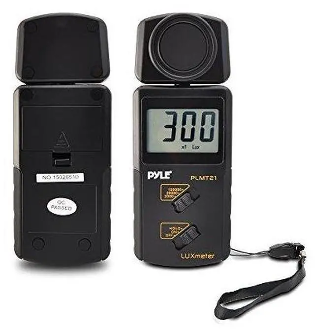 Alt view image 11 of 13 - Pyle Handheld Lux Light Meter Photometer W/ 20,000 Lux range, 2x Per Second Sampling, and Digital Display