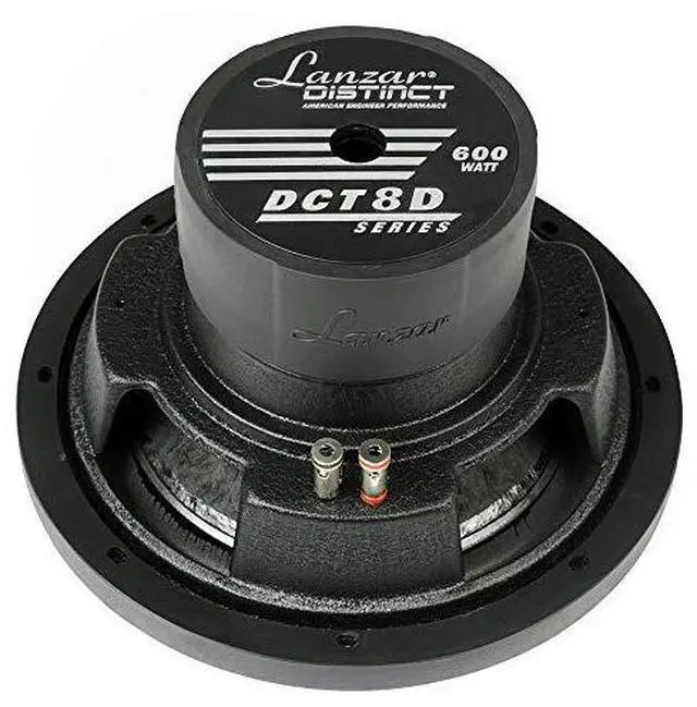 Alt view image 13 of 18 - Lanzar MAXP64 Max Pro 6.5 Inch 600 Watt Power 4 Ohm Car Subwoofer Audio System