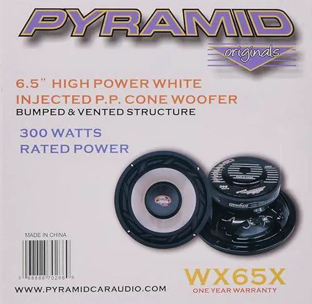 Alt view image 12 of 13 - PYRAMID WX65X Pyramid 6.5 Midrange Speaker 150W RMS/300W Max 4 Ohm