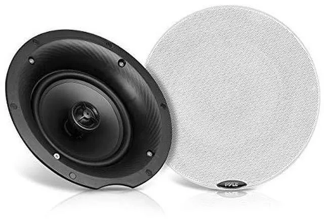 Alt view image 8 of 14 - PYLE PDICBT87 DUAL 8.0iIN BT CEILING OR WALL SPEAKER KIT