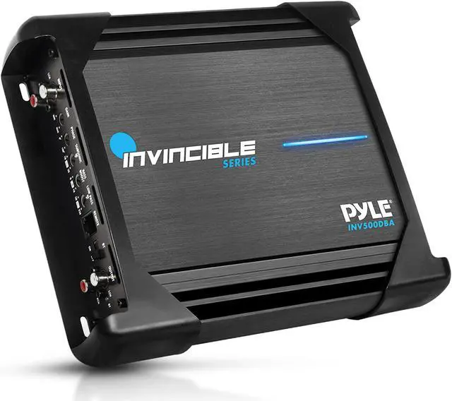 Main image of Pyle Mono-Block Mosfet Amplifier - 1-Ch 1000W Max, Bluetooth Invincible Series Amplifier - INV500DBA