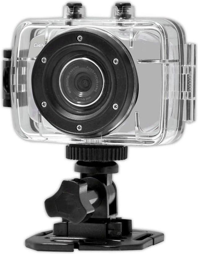 Alt view image 4 of 4 - Pyle High-Definition Sport Action Camera - 720p Wide-Angle Camcorder with 2.0 Touch Screen - GDV123SL - Silver