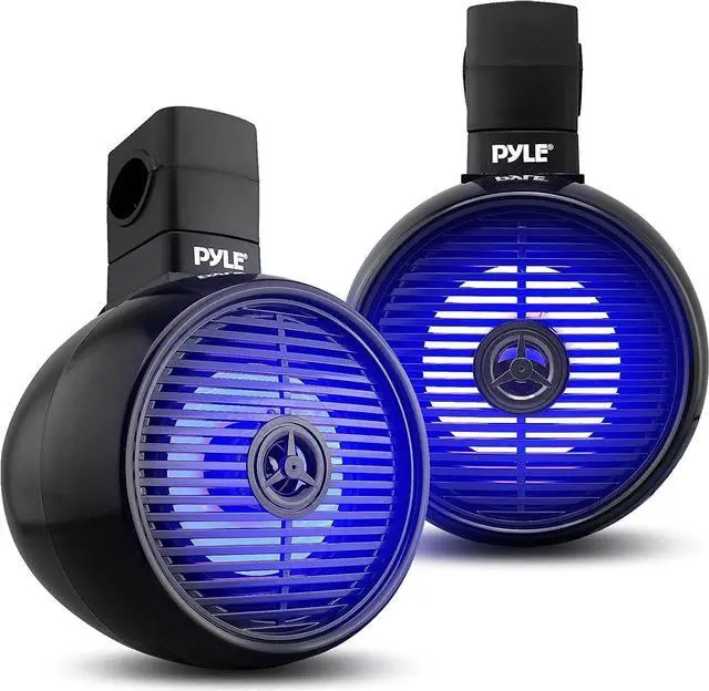 Main image of Pyle 6.5" Marine Wakeboard Bluetooth Speaker System - Black
