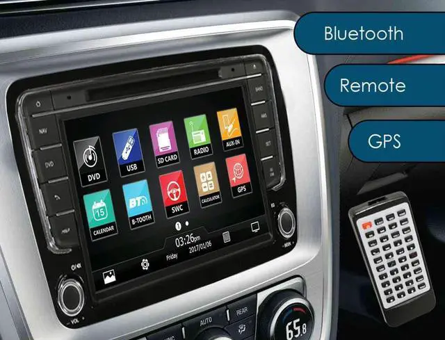 Alt view image 6 of 6 - Pyle 2013 VW Jetta Replacement Stereo Radio - PVWJETTA13