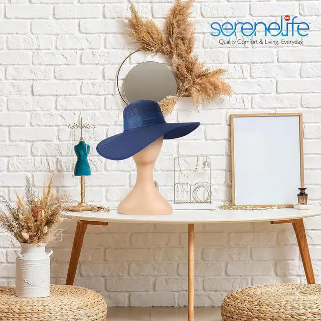 Alt view image 7 of 7 - SereneLife Professional Plastic Mannequin Head - SLMAQHDSK63