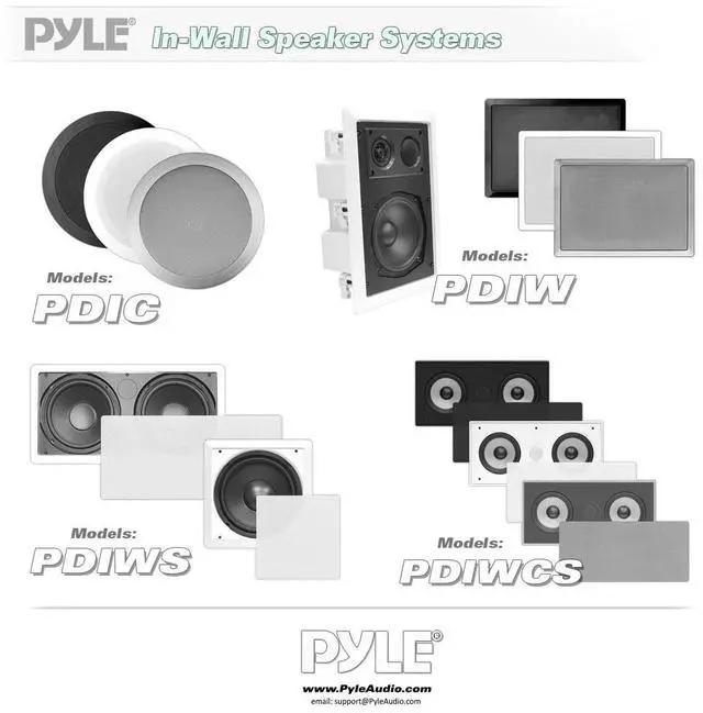Alt view image 3 of 6 - Pyle 6.5" Home In-Wall / In-Ceiling Dual Speaker System with 70V Transformer and 2-Way Flush Mount, White, SKU PDIC60T
