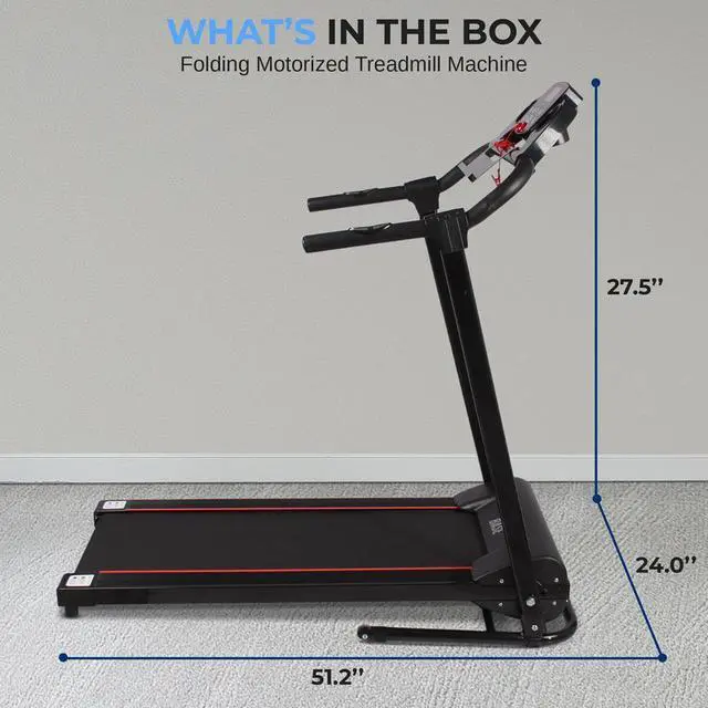 Alt view image 2 of 7 - SereneLife Digital Smart Treadmill with Bluetooth App Sync & Folding Design (SLFTRD18)