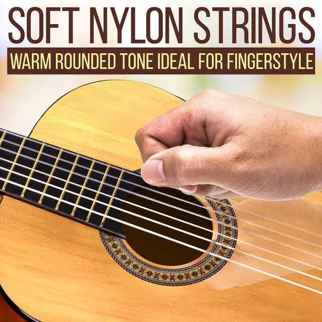 Alt view image 7 of 7 - Pyle Classic Style Junior Scale Guitar - 30" with Digital Tuner & Accessories (PGACLS30)