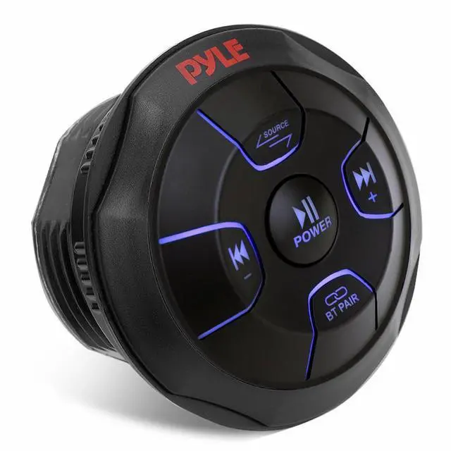 Main image of Pyle Wireless Bluetooth Audio Controller - Waterproof Marine Receiver - PLMRBTRD1